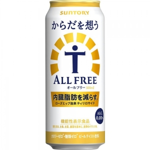 サントリー からだを想うオールフリー 500ml