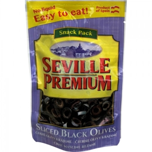 セビリアプレミアム スナックパック ブラックオリーブスライス